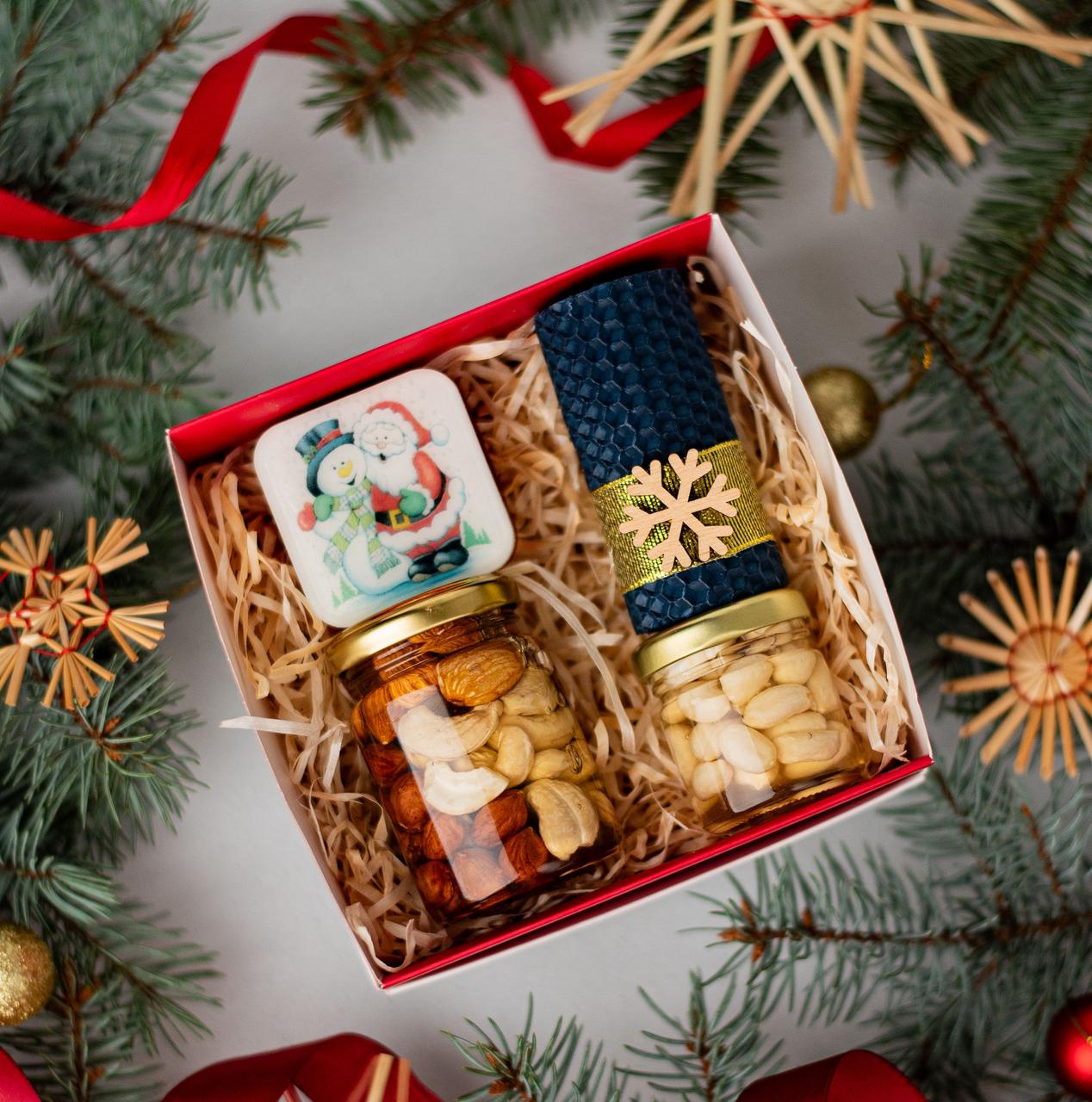 Подарунковий набір "сувенір" з горіхами, фото 1