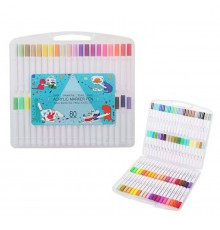 Акриловий набір для малювання Pen Peak, 80 шт., фото 1