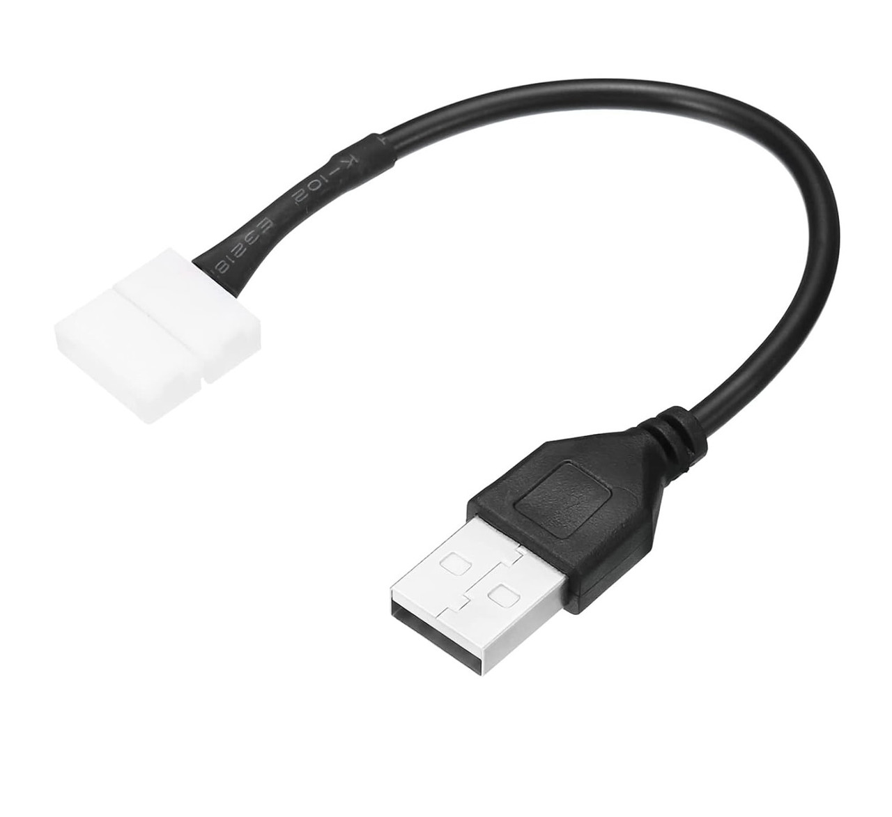 З'єднувальний кабель USB з конектором для світлодіодної стрічки SMD 5050