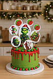 «Дід Мороз і сходи» кондитерський декор із мастики ТМ «Солодо», фото 4