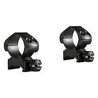 Кільця Hawke Precision Steel (25.4 мм) Medium на Weaver/Picatinny