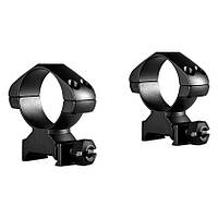 Кільця Hawke Precision Steel (30 мм) High на Weaver/Picatinny