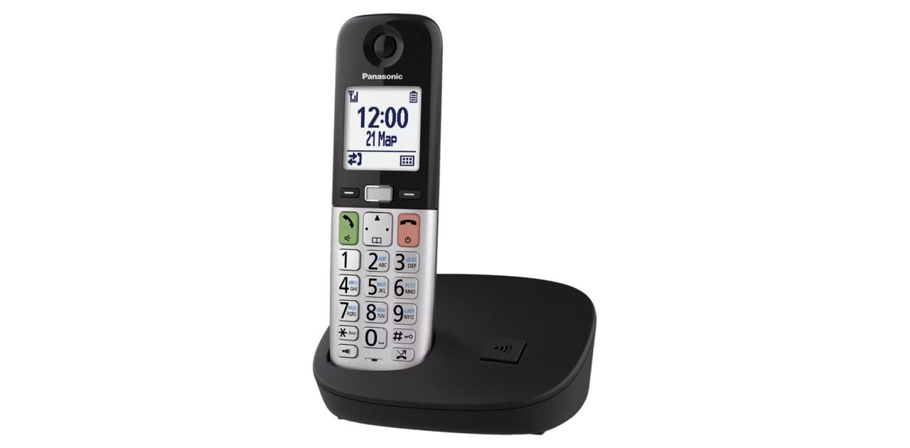 Panasonic Радіотелефон DECT KX-TGU410UCB, чорно-сріблястий Зроби це - Vdalo