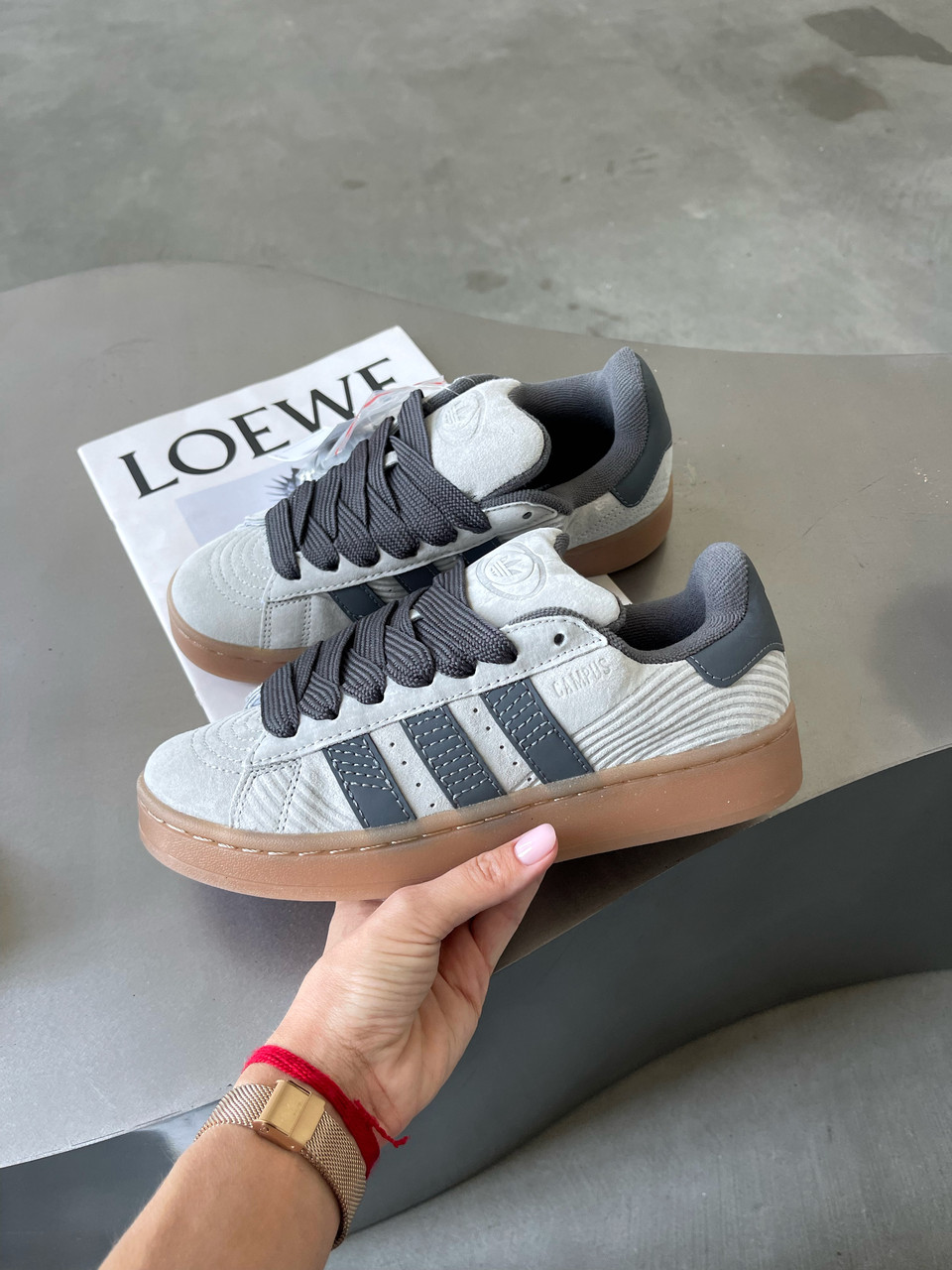 Adidas Campus 00S Silver Premium, фото 1