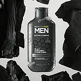 Засіб для душу, волосся і вмивання 3 в 1 North for Men Active Carbon Oriflame 250 мл, фото 2