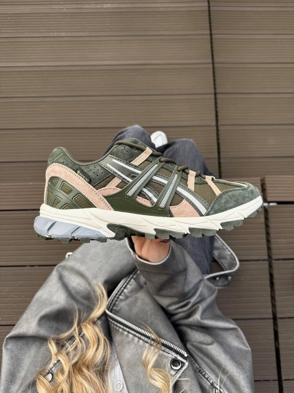 ASICS gel khaki gore tex, фото 1