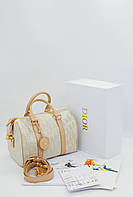 Dior Groove Medium Bag in Beige/White Jacquard with Gold