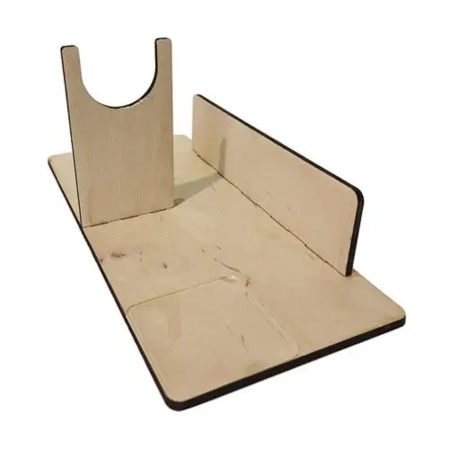 Підставка для клейового пістолета 60Вт і стрижнів, фанера, фото 1