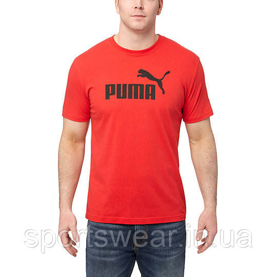 Футболка червона Puma чоловіча "" В стилі Puma ""