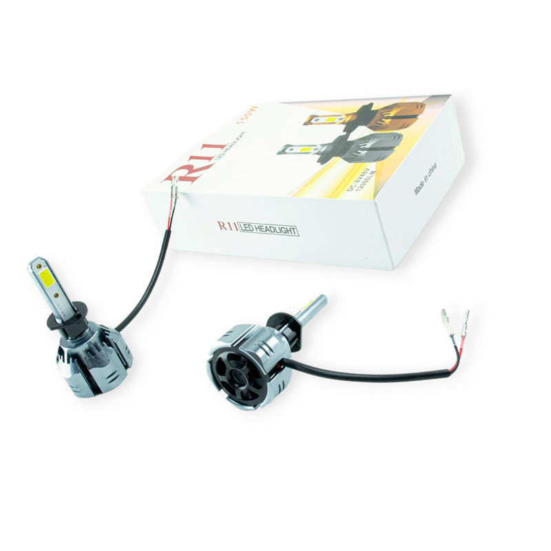 Автолампа LED H1 12V-24V T11 6500K 48W радіатор з вентилятором Optimal-L SVS-OPL-T11-H1, фото 1