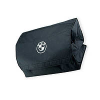 Сумка - органайзер в багажник 500х300х300мм L чорна, Oxford вишивка BMW на липучках Автокомфорт