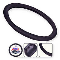 Чохол керма l шкірзам (39 - 41 см) чорний vitol перфор., 3 чорні вставки SVS-17023 BK L