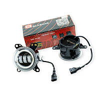 Фара протитуманна DAF LED (90мм 3.5") 40W лінзи + габарит + поворот BLASKAR SVS-01913