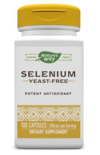 Селен Nature's Way Selenium 200 мкг 100 капсул, фото 1
