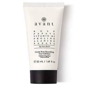 Avant Gentle Rose Beautifying Face Exfoliant — ніжний рожевий ексфоліант для обличчя для гладкості та зволоження 50 мл