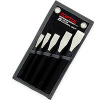 Набір зубил 5 шт, 10-22мм (чохол) Toptul SVS-GPAQ0505