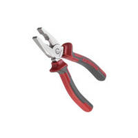 Плоскогубці 180мм червоно-сірі ручки Intertool SVS-HT-0105