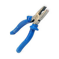 Плоскогубці 180мм сині ручки Intertool SVS-HT-0102
