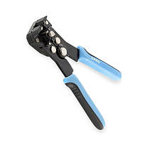 Кліщі для обтиску контактів та зачистки проводів 155мм автоматичні 0,2-6 кв.мм Apro SVS-310424