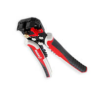 Кліщі для обтиску контактів та зачищення проводів 200мм автоматичні 0,2-6 кв.мм Intertool SVS-HT-7023