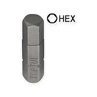 Біта 10мм шестигранна HEX 8 мм х 30 Toptul SVS-FSDA1208