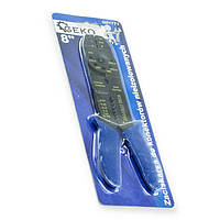 Кліщі для обтиску контактів та зачищення проводів із різаком 250мм (0,5-5,0 мм?) Geko SVS-G01771