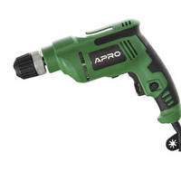 Дриль 550 Вт, швидкозатиск.патрон 0,8-10 мм, 0-3200 об/хв, реверс APRO SVS-Д550 / 899051