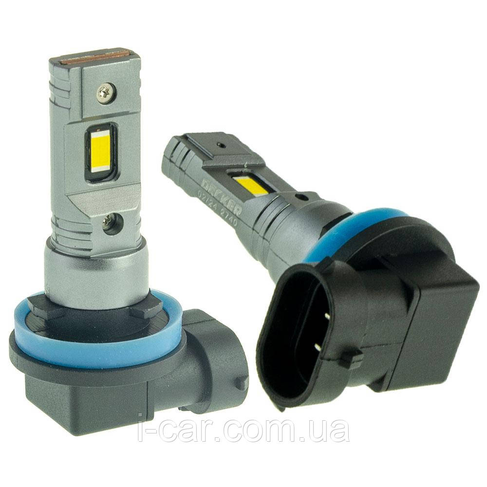 Decker LED PL-05 5000K H11 9-32V світлодіодні лампи, фото 1