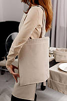 Сумка шопер RINO бежева ТМ ПРОВАНС