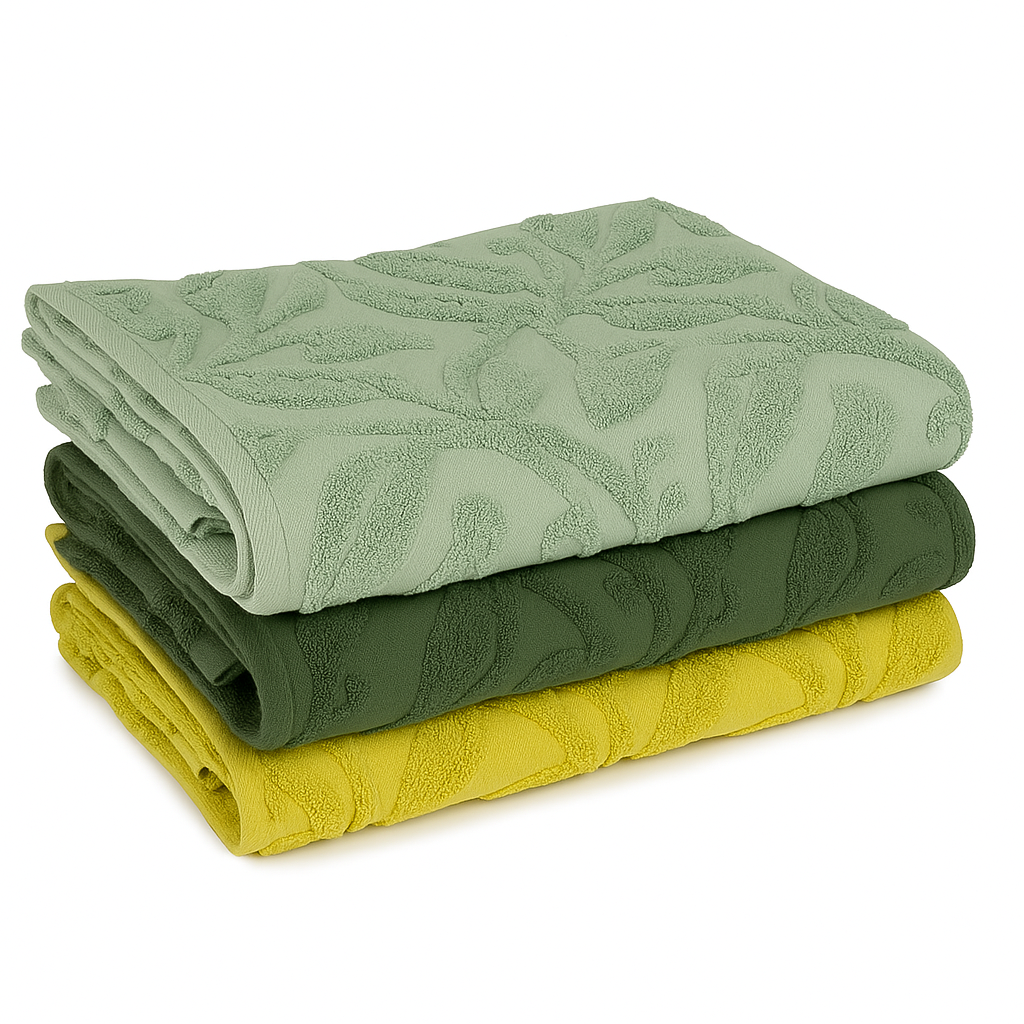 Рушники махрові 50х90см, 3 шт/уп, Sweet dream, Туреччина / Рушники махрові для тіла /Банні рушники, фото 1