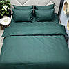 Простирадло на резинці + наволочки, 2 шт, сатинове, 160х200см, P. Yesil, Belizza / Сатинове простирадло, фото 2