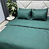 Простирадло на резинці + наволочки, 2 шт, сатинове, 160х200см, P. Yesil, Belizza / Сатинове простирадло, фото 7