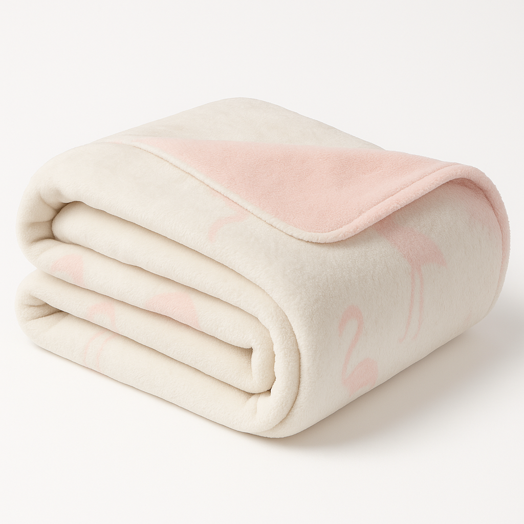 Плед бавовняний 200x220 см, Pelikan Pembe, Туреччина, Belizza / Бавовняний теплий плед / Плед-ковдра, фото 1