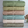 Набір рушників 6 шт, 50x90 см, Cestepe Bambuk Zumrud / Бамбукові рушники / Комплект рушників лазневих, фото 8