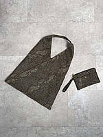 Косметичка Python коричнева ART KNIT