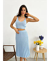 Топ в'язаний Joy Небесний ART KNIT