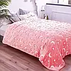 Світний плед 150х200 см Magic Blanket, Рожевий/Флісовий теплий плед, що світиться в темряві/Місяче покривало, фото 7