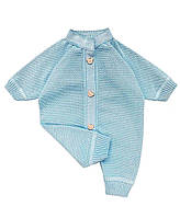 Комбiнезон (чоловiчок) для немовлят Блакитний ТМ ПРОВАНС