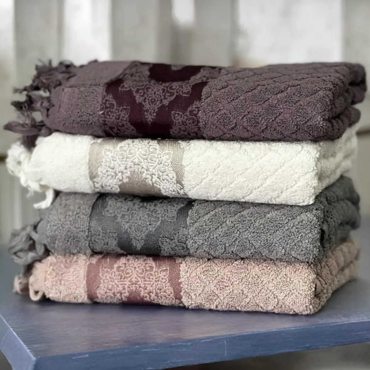 Набір рушників, 4 шт., 50x90 см, Pupilla Dore / Комплект махрових рушників / Бавовняні рушники, фото 1