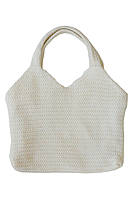 Сумка в'язана Boho молочна ART KNIT