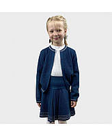 Дитяча кофта Герда Синя з люрексом ART KNIT