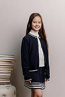 Детская кофта Герда Темно-синя ТМ ПРОВАНС