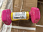 Гантель для фітнесу з вініловим покриттям 2 шт. по 1.5 кг Gemini Sport GSD-1.5PINK, фото 2