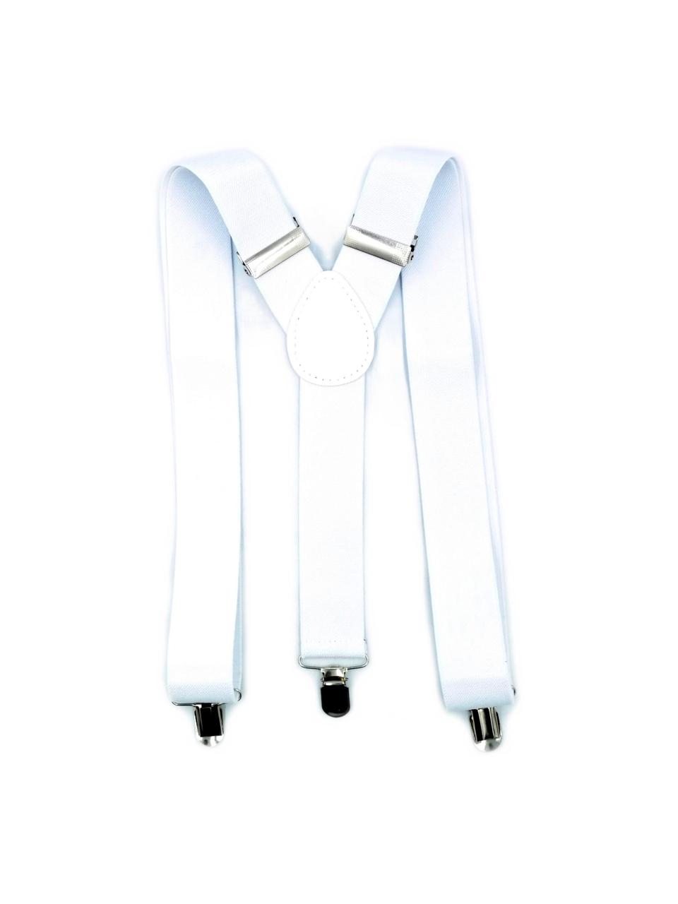 Підтяжки Y-подібна форма Weatro Білі nw-pdtk-35y-025, фото 1