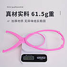 Підставка для перуки «StyleStand Pro» складна, пластикова підставка для сушіння та зберігання перук рожева, фото 3