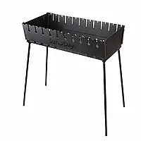 Мангал (мет. 2мм), на 10 шампурів Sunday (73-522)