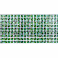 Декоративна пвх панель на стіну Sticker Wall Смарагдова мозаїка SW-00001828 960 х 480 х 4 мм (SHiz17030)