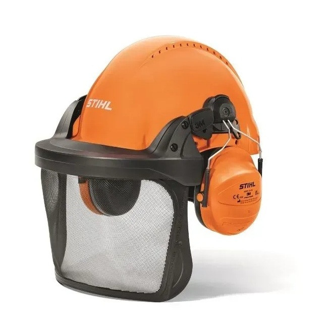 Захисний шолом з сіткою і навушниками STIHL DYNAMIC Light, фото 1