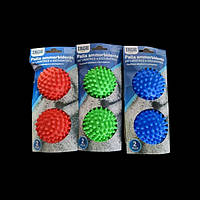 Кульки для прання білизни IRGE 7 см білі багаторазові 2 шт для пом'якшення в пральній та сушильній машині 2 шт.