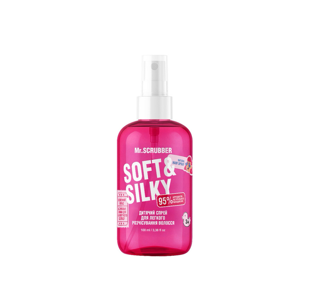 Дитячий спрей для легкого розчісування волосся Soft & Silky Mr.SCRUBBER, фото 1